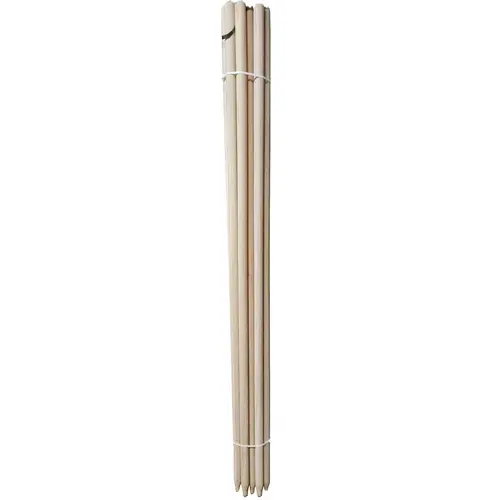 WOOD HANDLE W/WOOD THREAD END 1-1/8